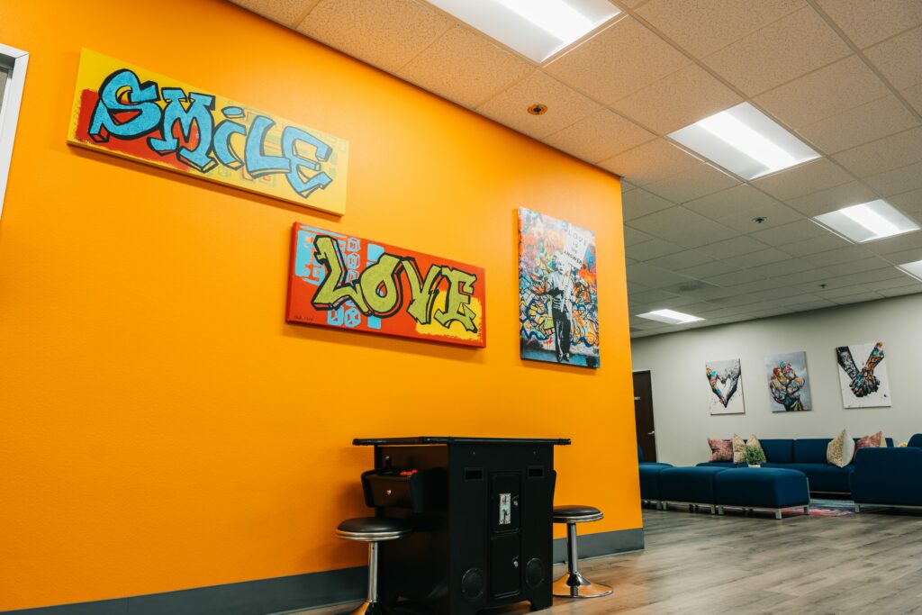 Lobby of Ascend Behavioral Health for Teens and Adolescents