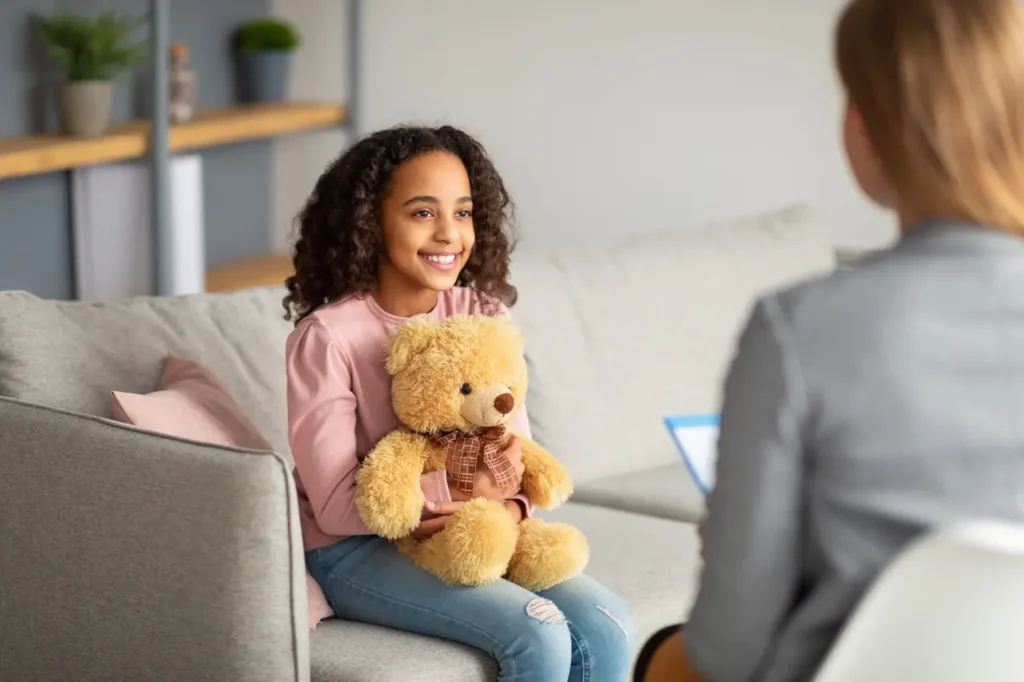 Therapist conducting Child counseling in fresno and visalia.