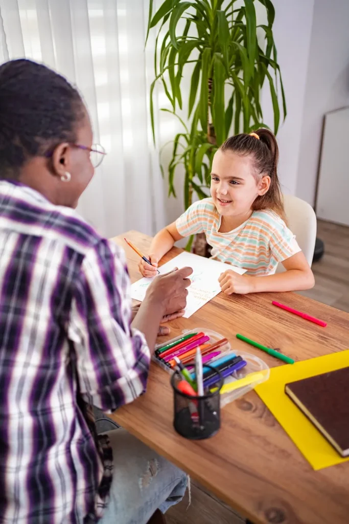 Child in a mental health facility in california.